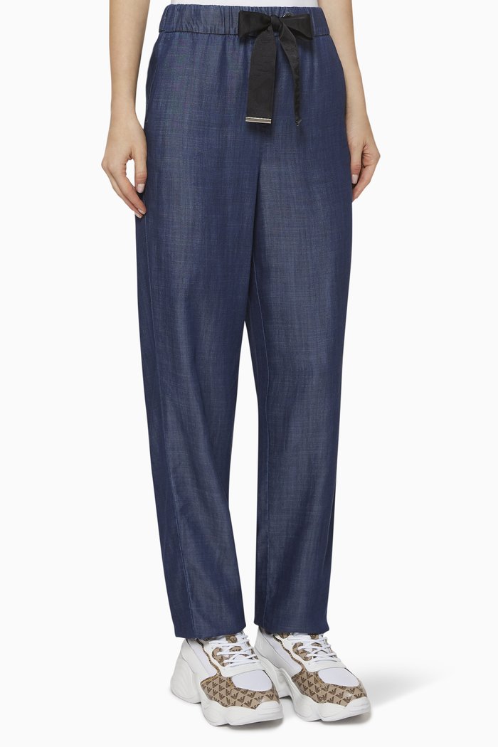 

Coulisse Denim Pants, Blue