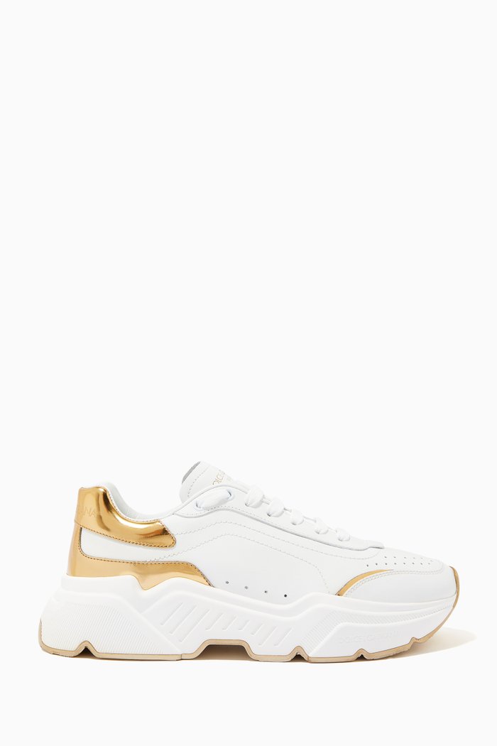 

Daymaster Sneakers in Nappa, Gold