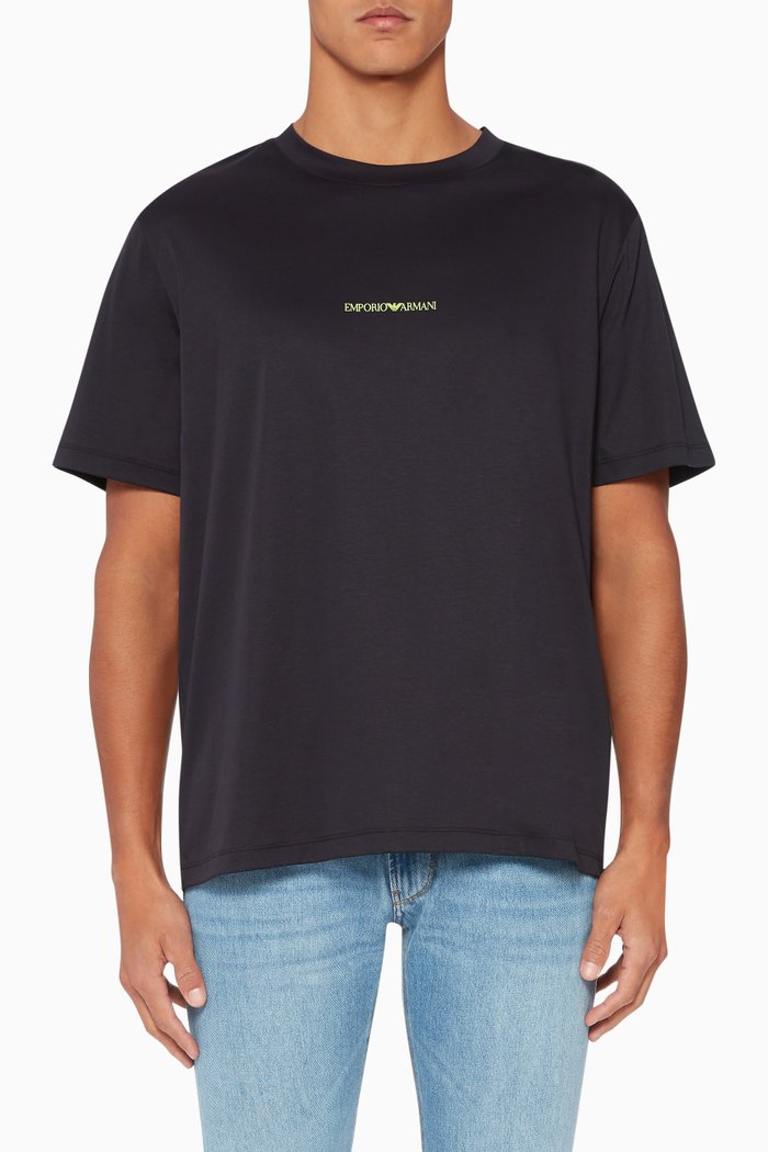 

Milano Printed Logo T-Shirt, Blue