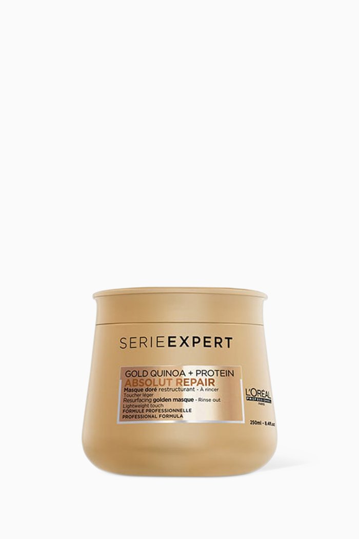 

Serie Expert Absolut Repair Golden Mask for All Hair Types, 250ml, Multicolour