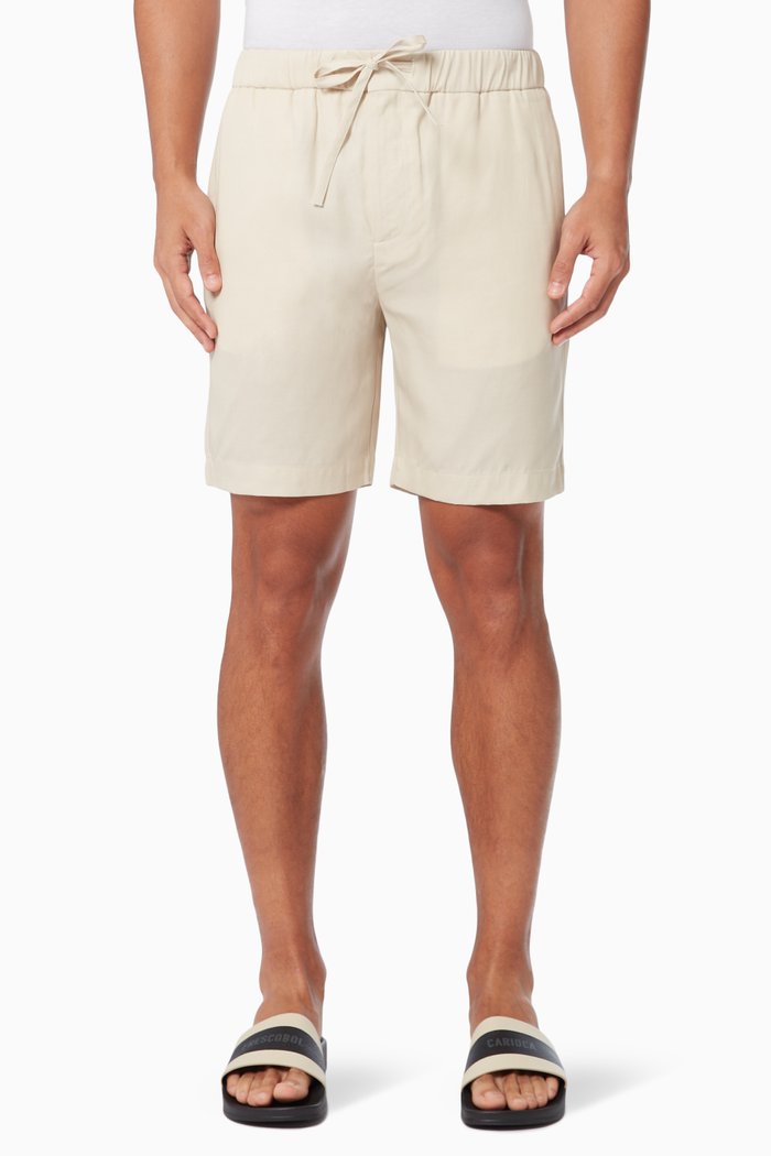 

Felipe Sport Shorts in Tencel, Neutral