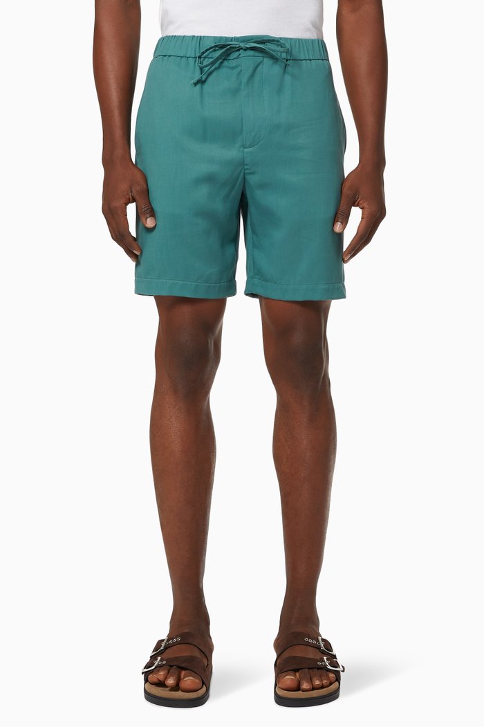 

Felipe Sport Tencel Shorts, Green