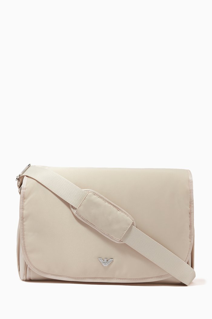 

Logo Changing Bag in Nylon, Neutral