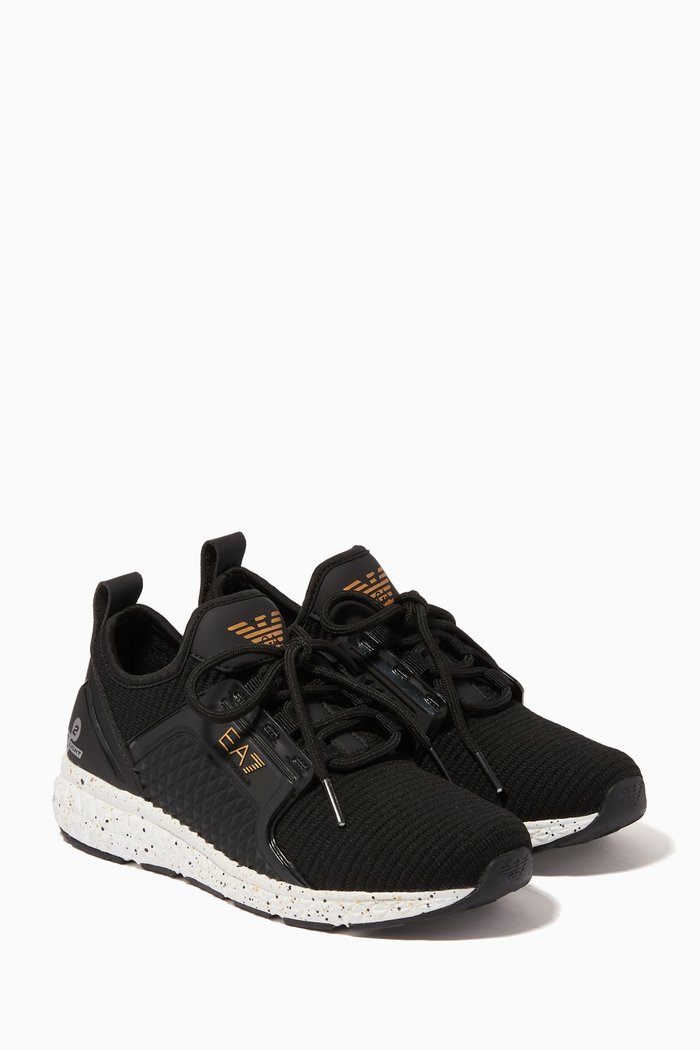 

EA7 Spirit C2 Sneakers, Black