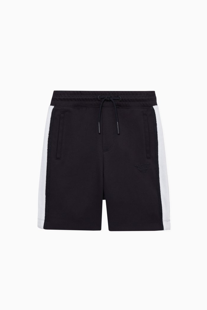 

Logo Side Band Shorts, Blue