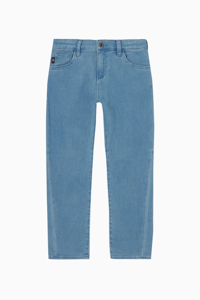 

Slim-Fit Denim Jeans, Blue