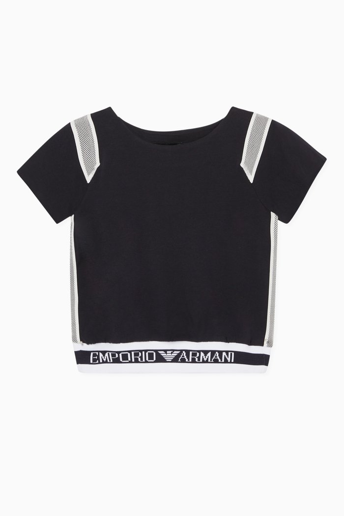 

Logo Band T-Shirt, Blue