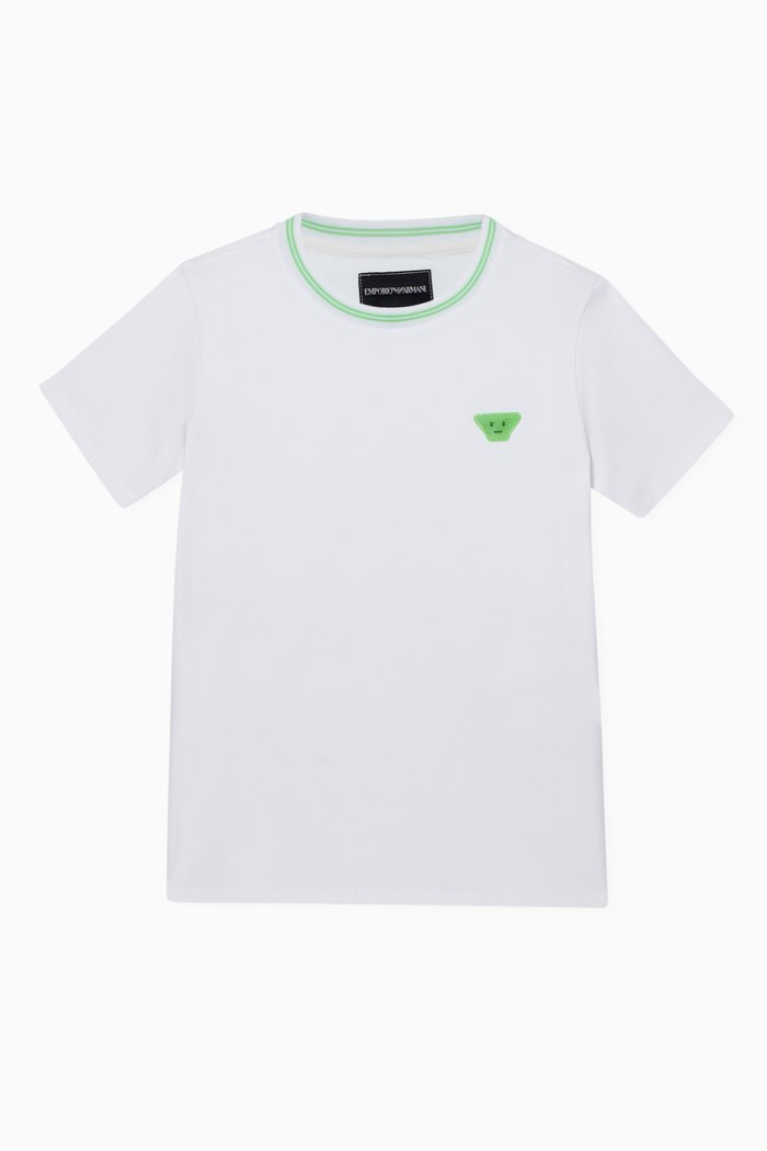 

Emoji Logo Jersey T-Shirt, White