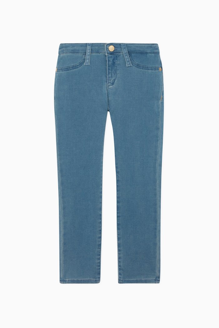 

Slim-Fit Denim Jeans, Blue