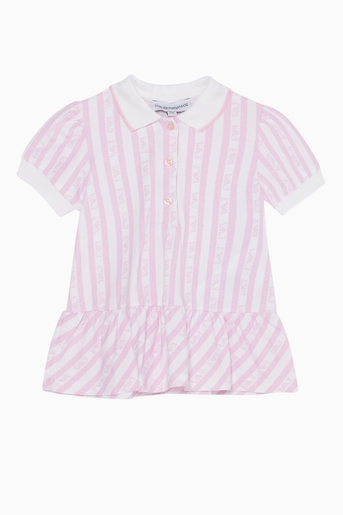 

Logo-Print Dress and Shorts Set, Pink