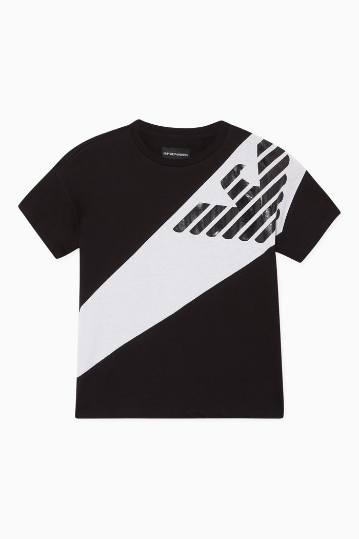 

Macro Logo T-Shirt, Black