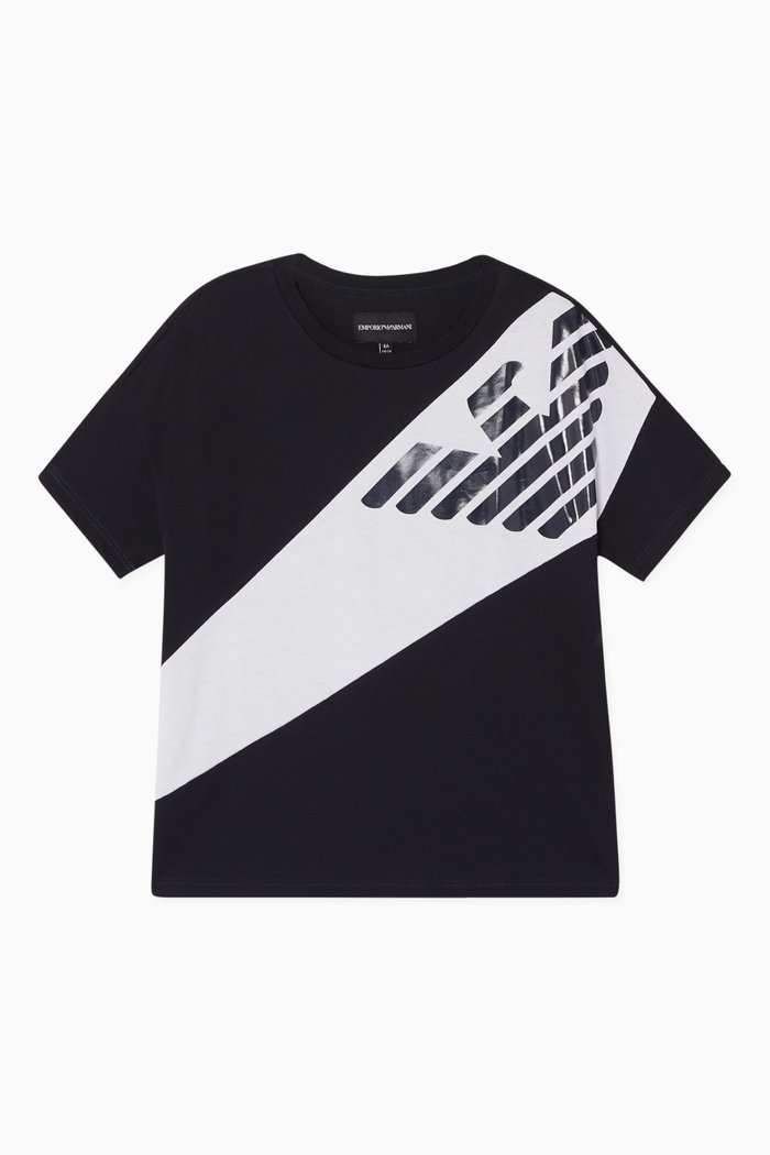 

Macro Logo T-Shirt, Blue