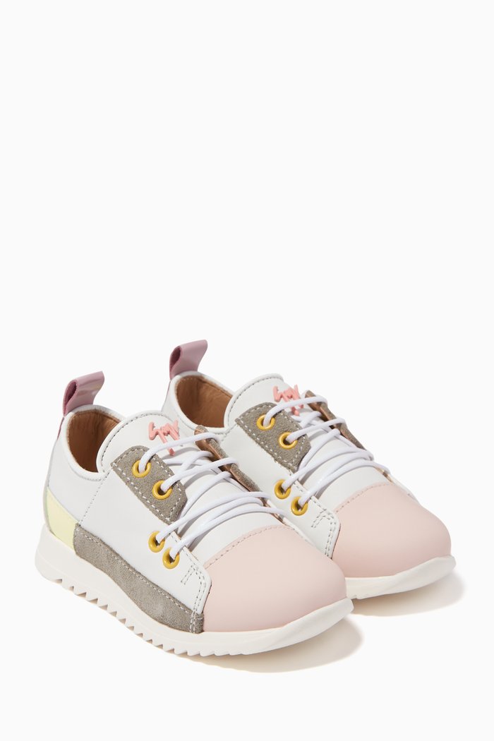 

Ulan Leather Sneakers, Pink