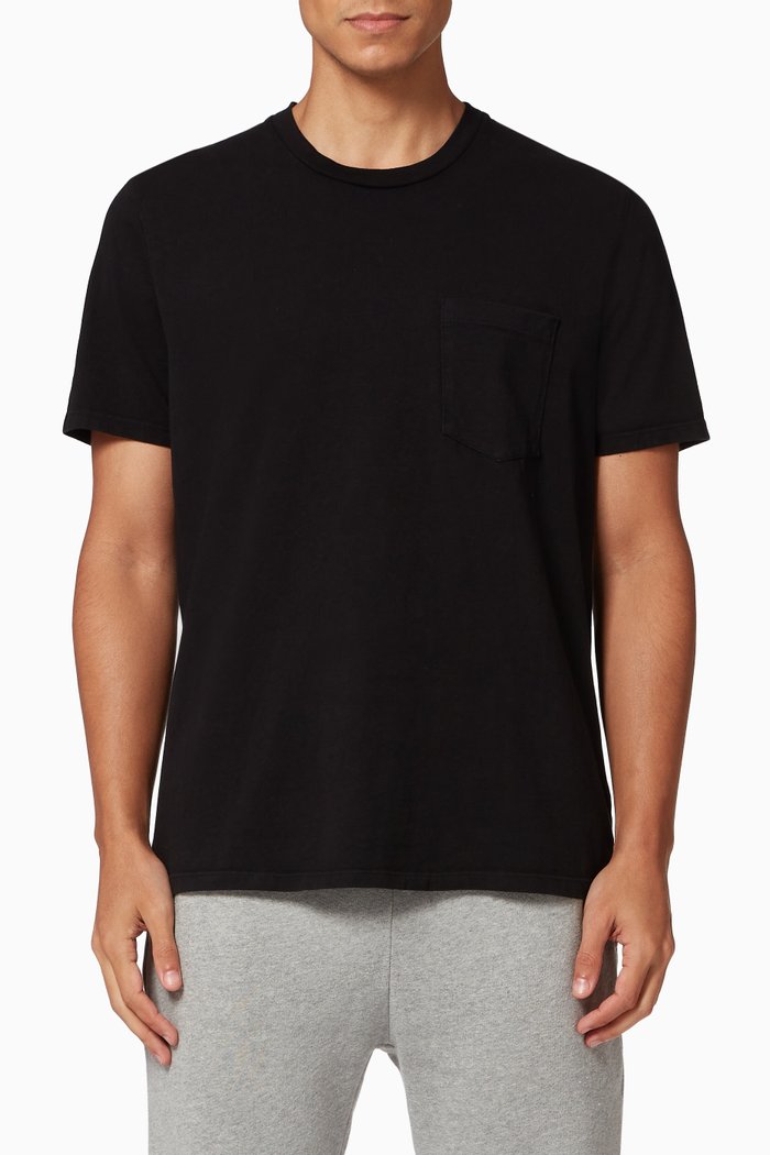 

Classic Pocket Jersey T-Shirt, Black