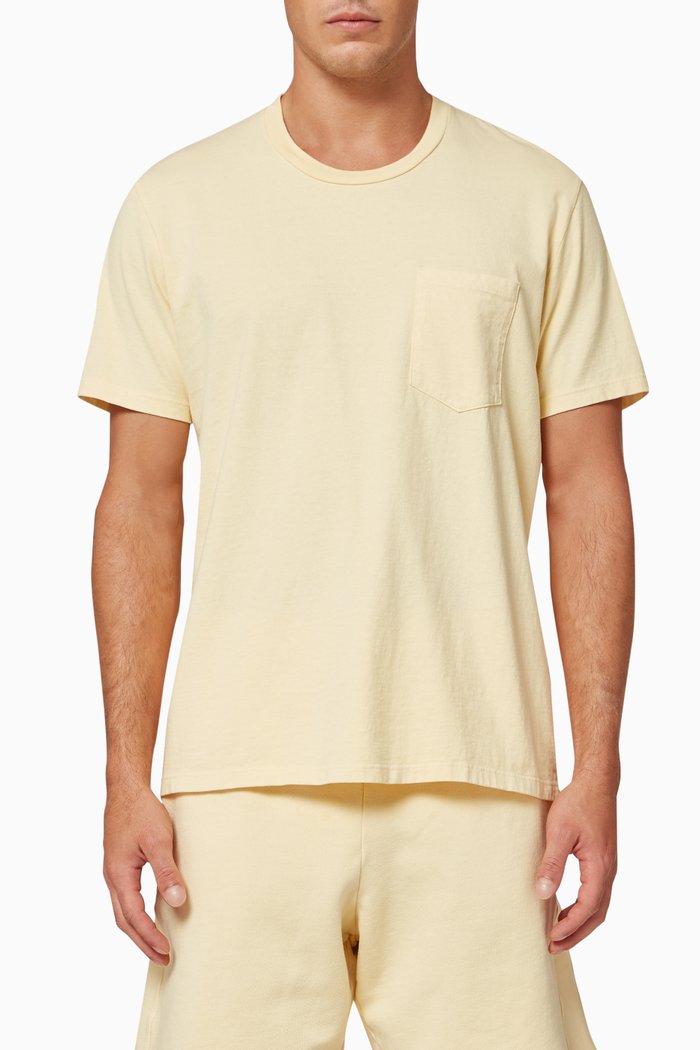 

Classic Pocket Jersey T-Shirt, Yellow