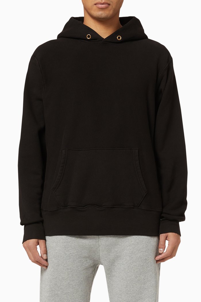 

Crop Fleece Hoodie, Black