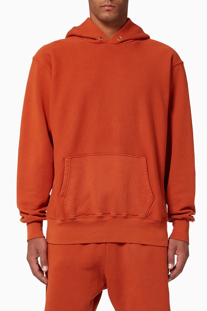 

Crop Fleece Hoodie, Brown