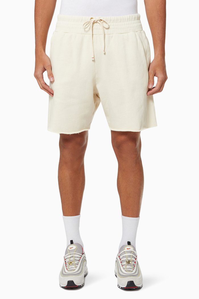 

Yacht Fleece Shorts, White