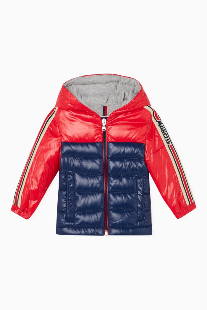 

Puffer Hooded Jacket, Multicolour
