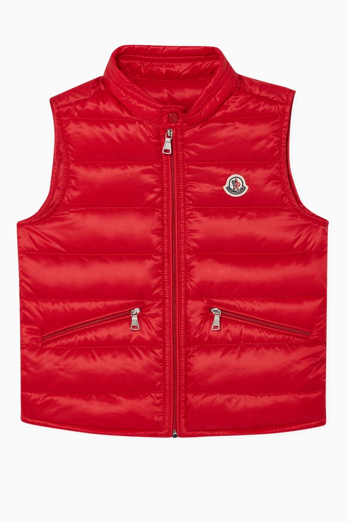 

Logo Down Gilet, Red