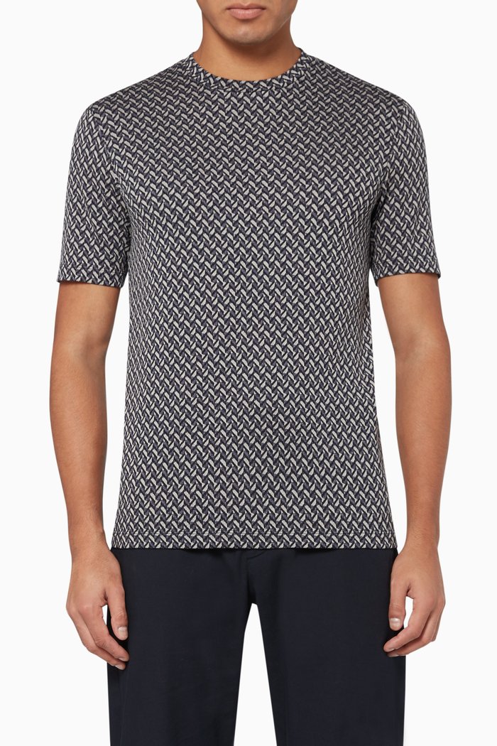 

Fantasy Crewneck T-Shirt, Blue
