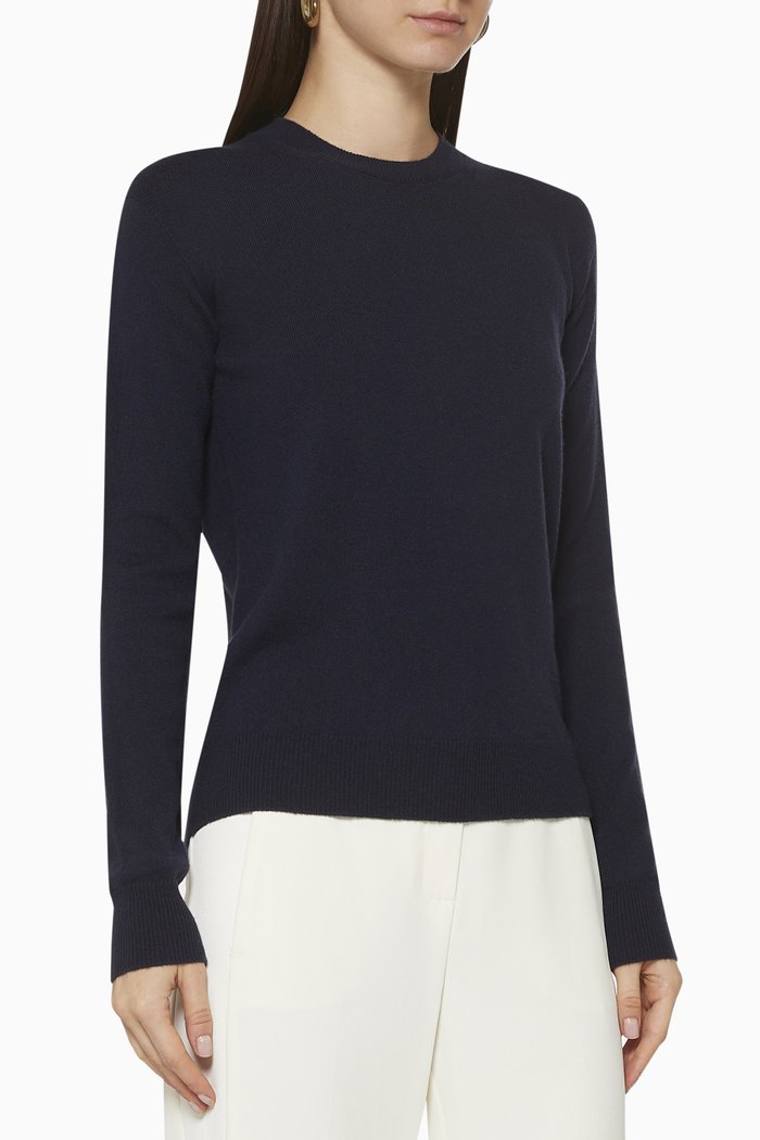 Cashmere Knit Sweater, Blue