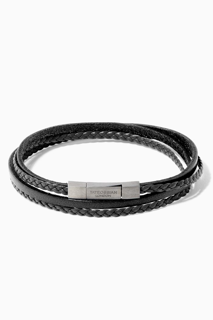 

Fettuccini Multi Bracelet, Black