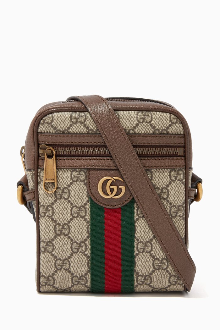 

Ophidia GG Shoulder Bag, Brown