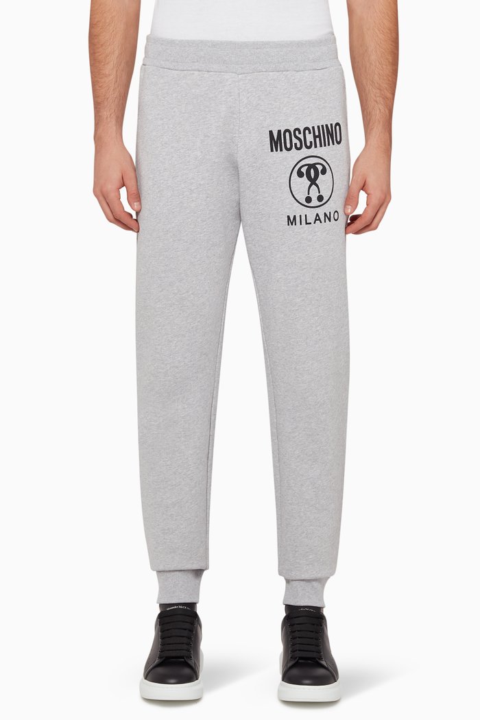 

Question Mark Logo Track Pants, Grey