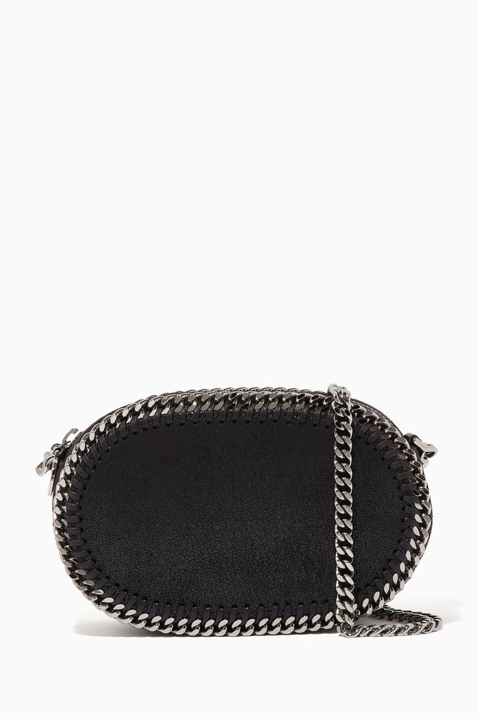 

Falabella Shaggy Deer Camera Bag, Black