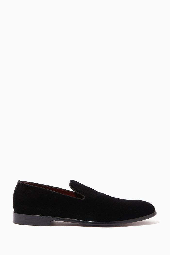 

Classic Velvet Loafers, Black