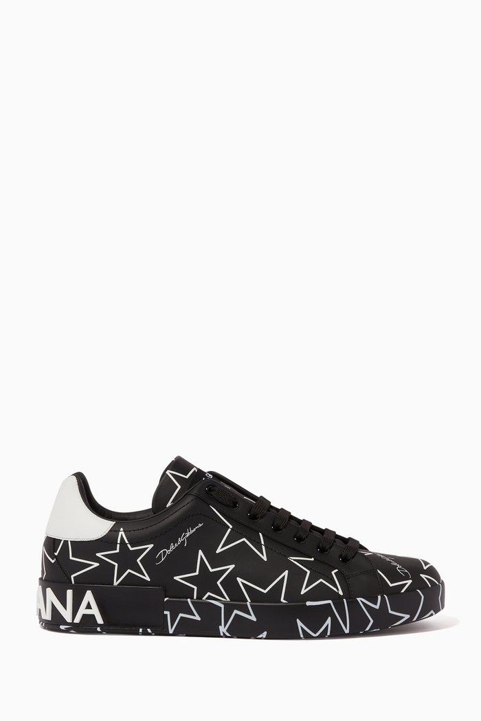 

Portofino Star Sneakers, Black