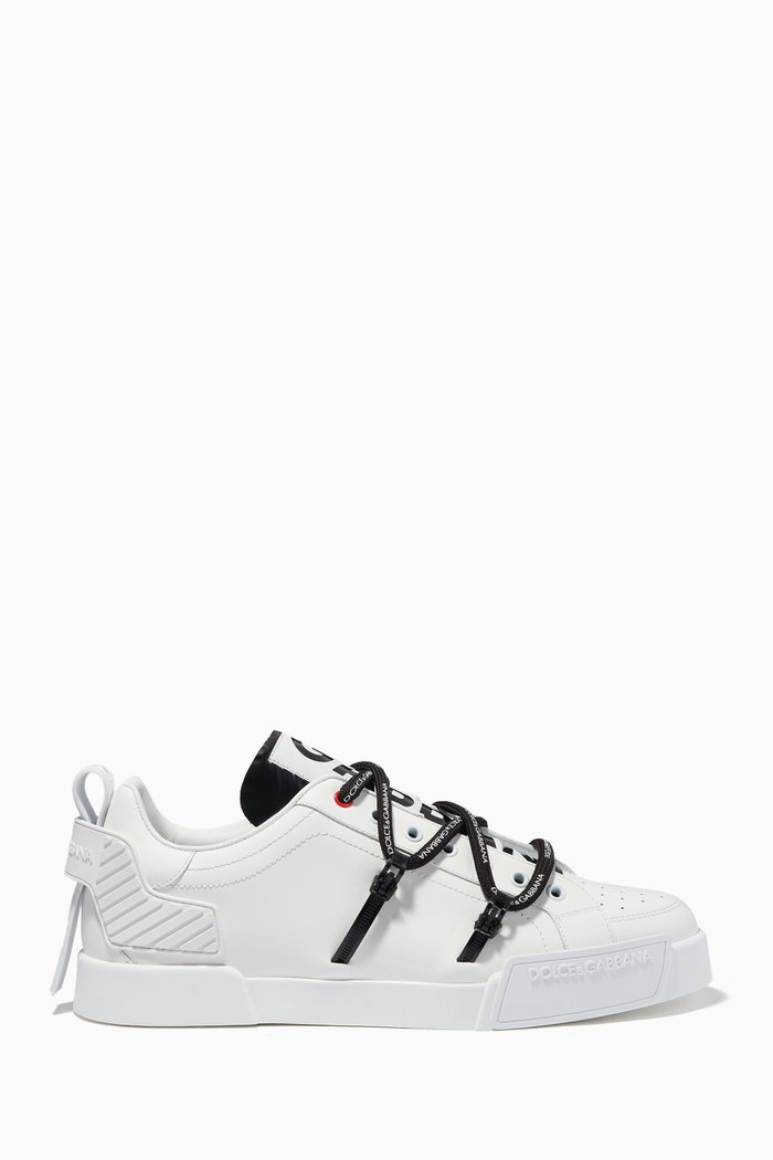 

Portofino Sneakers in Leather, White