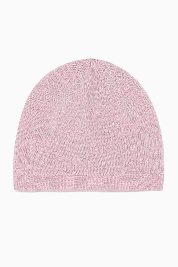 

GG Wool Beanie, Pink