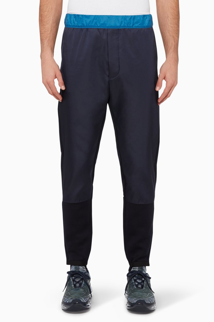 

Technical Jersey Jogging Pants, Blue