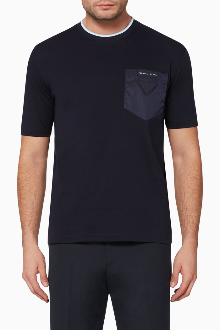 

Logo Detailed T-Shirt, Blue