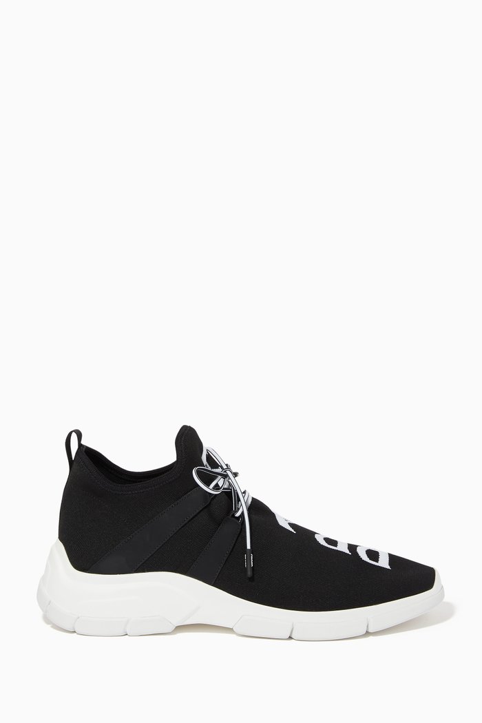 

Logo Sock Runner, Black