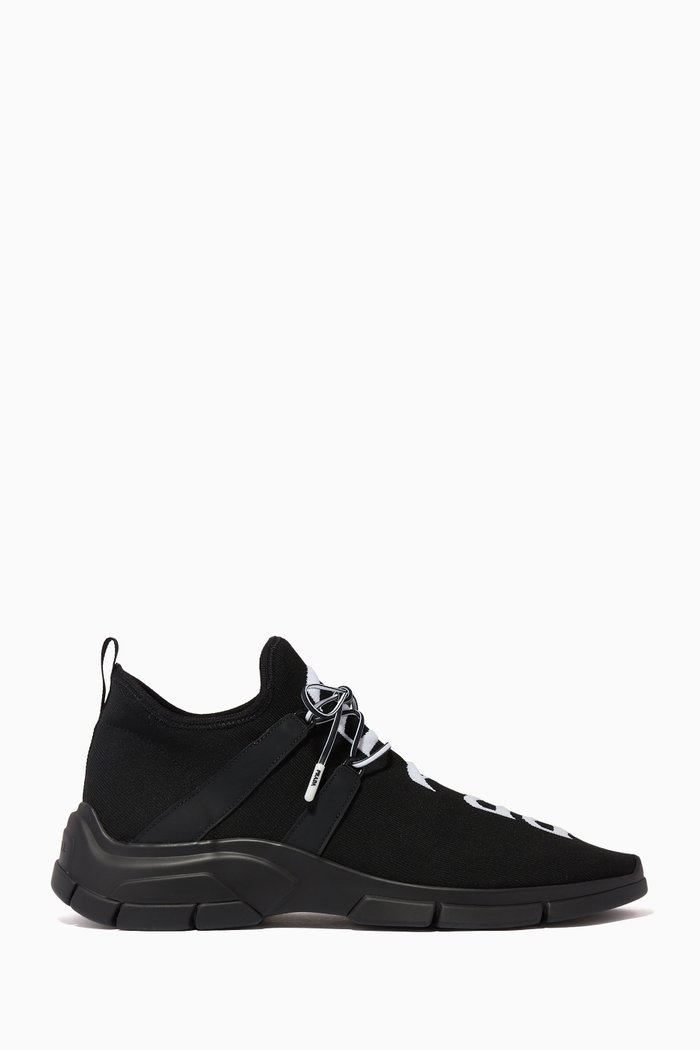

Logo Sock Runner, Black