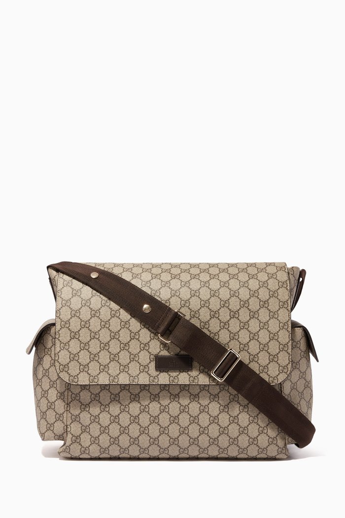 GG Supreme Baby Changing Bag, Neutral