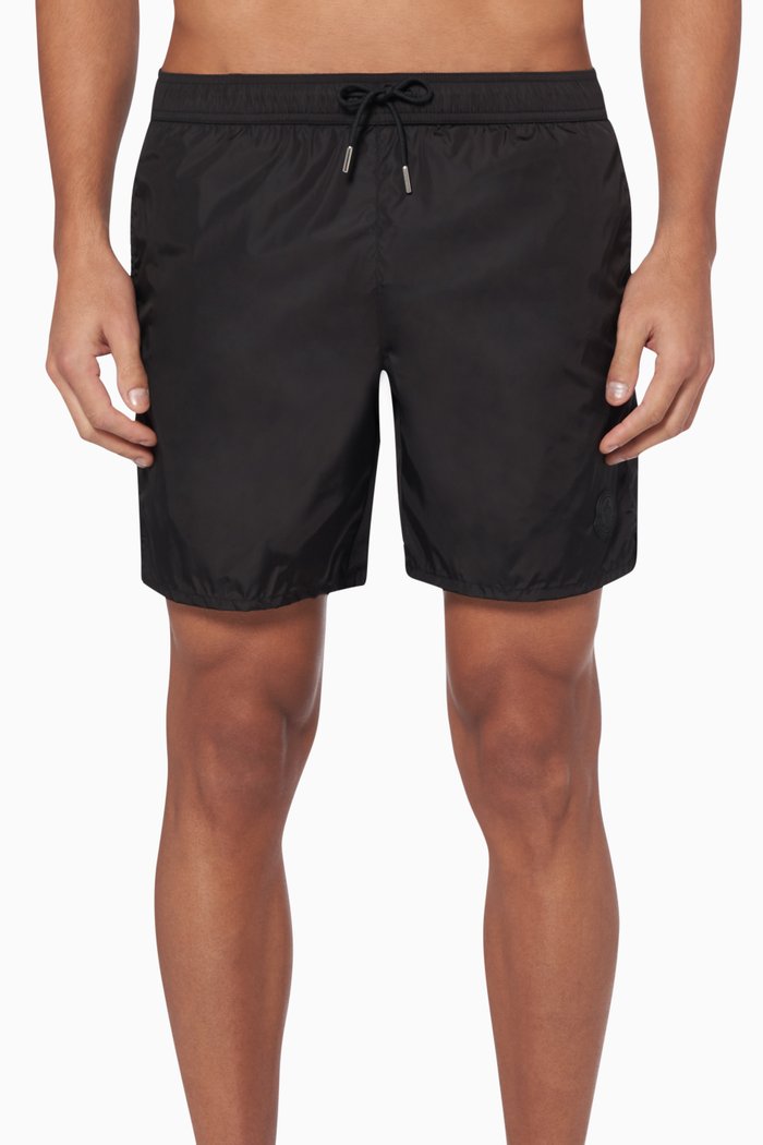 

Logo Swim Shorts, Black