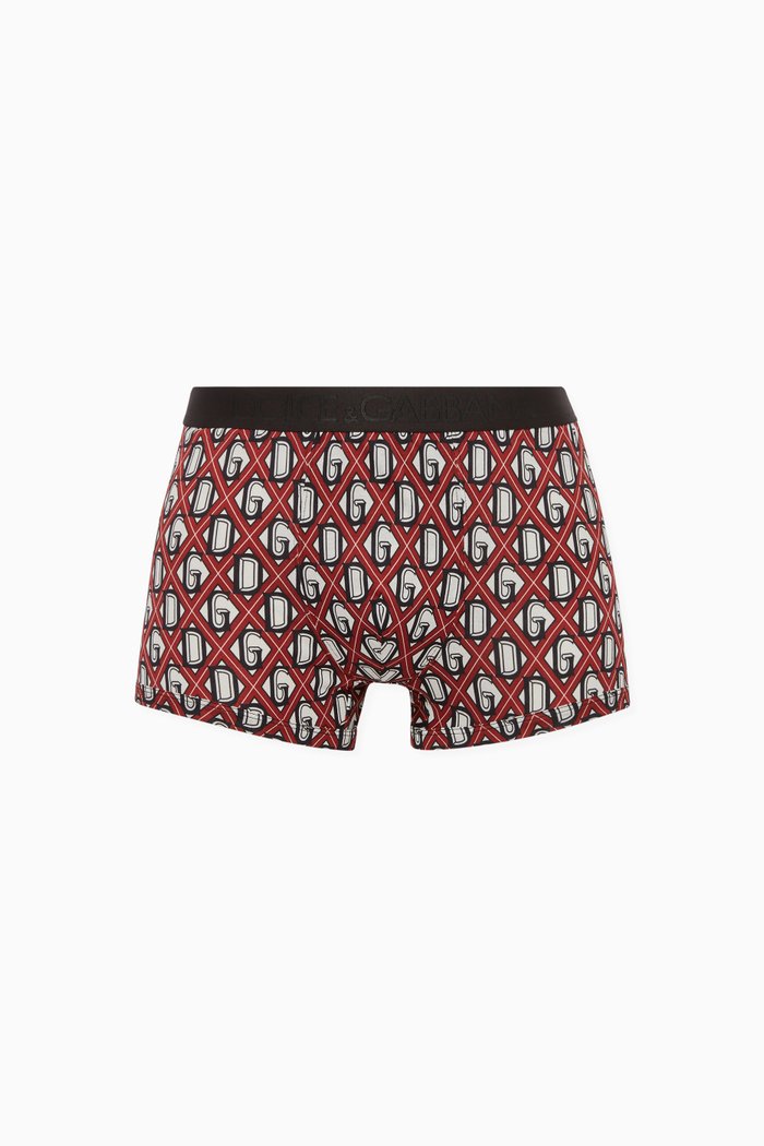 

DG Print Boxer Briefs, Red