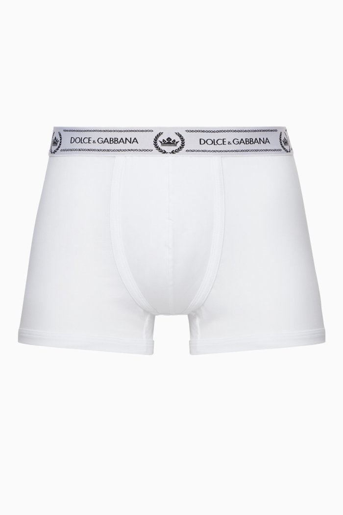 

DG Logo-Print Boxers, White