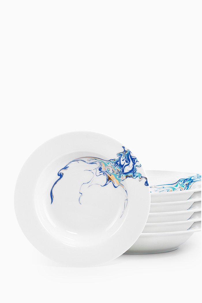 

Metamorphosis Soup Bowl, Set of 6, Multicolour