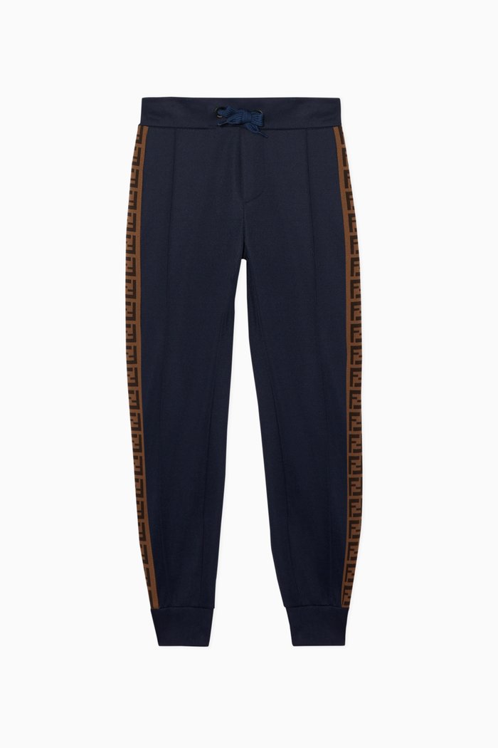 

FF Band Tech Jersey Track Pants, Blue