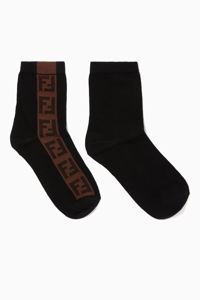 

Logo Band Socks, Black