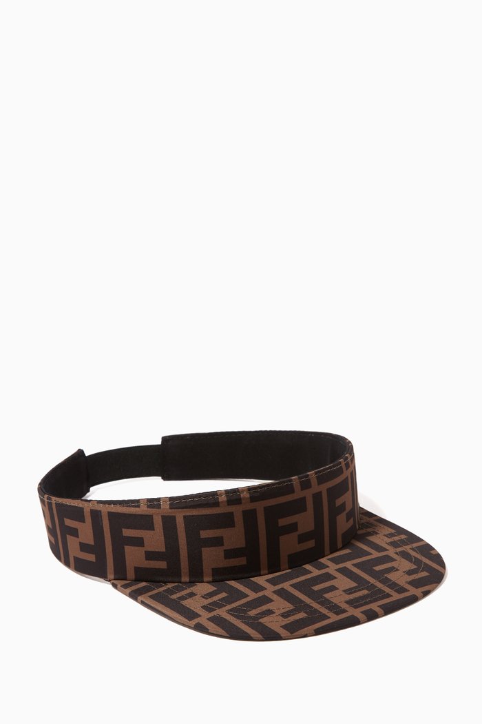 

Logo Visor Cap, Brown