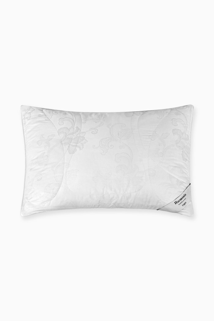 

Harmonia Pillow, Kapok & Silk, 50 x 90cm, White