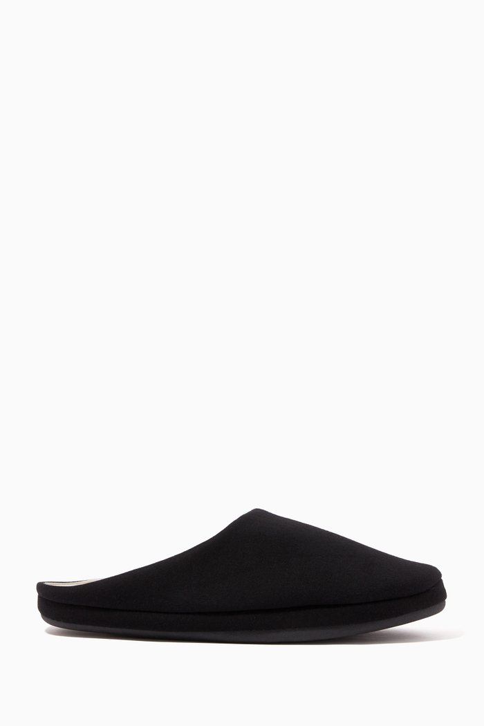 

Oliver Cotton Jersey Slippers, Black