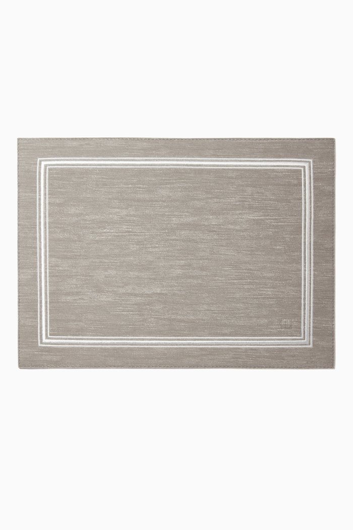

Textured Placemat, Grey