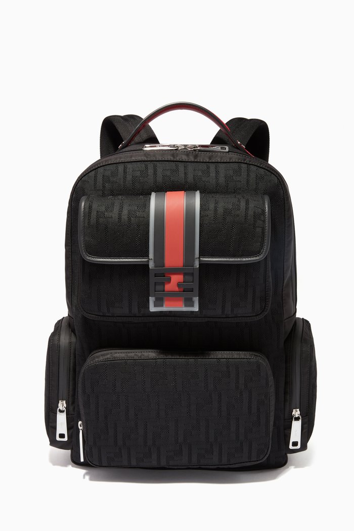 FF Technical Fabric Backpack, Black